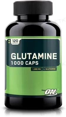 Амінокислота Optimum Nutrition Glutamine 1000 (Глутамин), 120 капсул