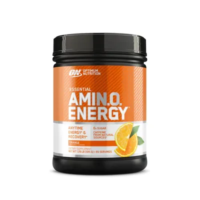 Амінокислота Optimum Nutrition Essential Amin.o. Energy, охолоджуючий апельсин, 65 порцій