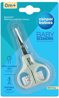 Ножицi для немовлят Canpol babies 2/810 безпечні