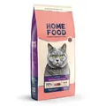 Корм сухий для дорослих котів британської та шотландської породи Home Food Індичка і качка, 10 кг