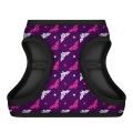 Шлея для собак Collar WAUDOG Clothes Чудо-женщина фиолет мягкая с QR паспортом размер XS1, обхват груди 24-27 см, обхват шеи 18-20 см