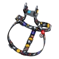 Шлея для собак Collar WAUDOG Nylon NASA, з QR паспортом ширина 15 мм, довжина 40-55 см
