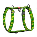 Шлея для собак Collar WAUDOG Nylon Авокадо анатомічна H-подібна з QR-паспортом розмір S, пластик