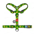 Шлея для собак Collar WAUDOG Nylon Авокадо анатомічна H-подібна з QR-паспортом розмір S, пластик