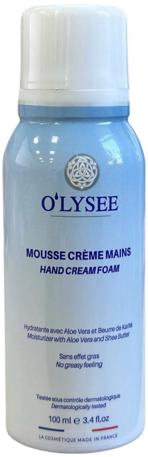 Крем-мус для рук O'lysee Hand Cream Foam Зволожуючий, 100 мл