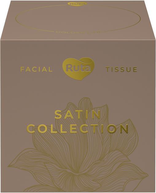 Салфетки косметические Ruta Satin Collection двухслойные, 80 шт