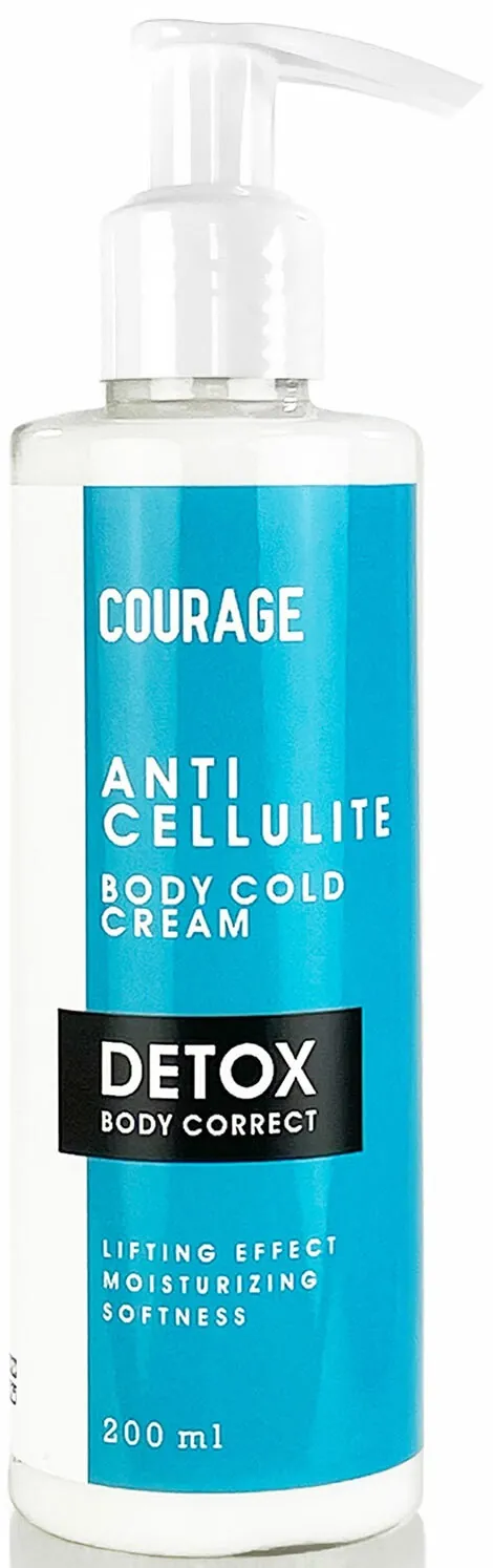 Крем після обгортання Courage Anticellulite Detox Cold, 200 мл