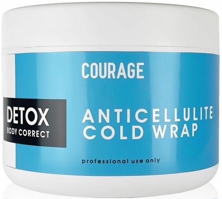 Обгортання для тіла Courage Anticellulite wrap Detox Cold, 300 мл