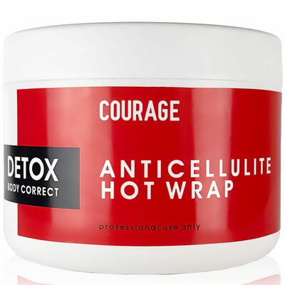 Обгортання для тіла Courage Anticellulite wrap Detox Hot, 300 мл
