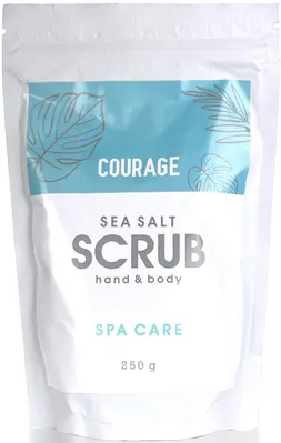 Скраб для тіла Courage Spa Care сольовий Спа-догляд, 250 г