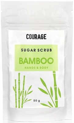 Скраб для тіла Courage цукровий mini бамбук, 50 г