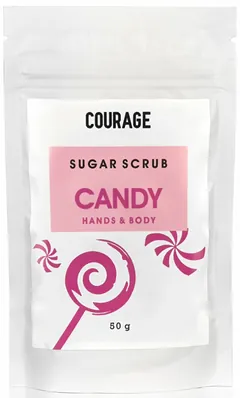 Скраб для тіла Courage Candy цукровий mini цукерка, 50 г