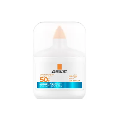Сироватка сонцезахисна для обличчя La Roche-Posay Anthelios UV Air SPF50+ невагома зволожуюча з антиоксидантами, 50 мл