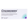 Спазмомен таблетки, п/плен. обол. по 40 мг №30 (10х3)