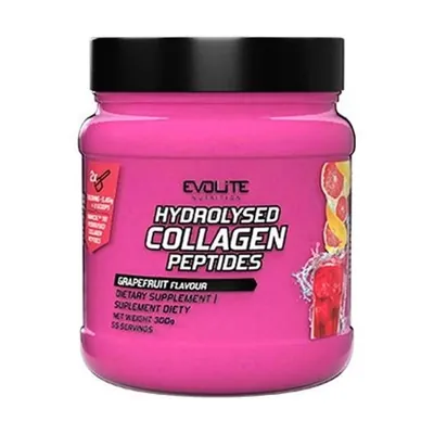 Гідролізовані пептиди колагену Evolite Nutrition Hydrolysed Collagen Peptides грейпфрут, 300 г