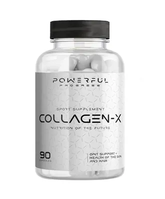 Колаген Powerful Progress Collagen-X, 90 капсул