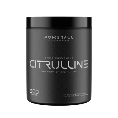Цитрулін малат Powerful Progress Citrulline Malate лимон-лайм, 300 г