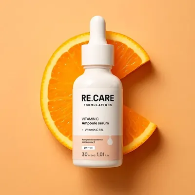 Сироватка для обличчя Re.Care Vitamin C Ampoule Serum ампульна з вітаміном С, 30 мл