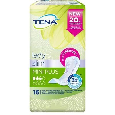 Прокладки урологические Tena Lady Slim Mini Plus, 16 штук