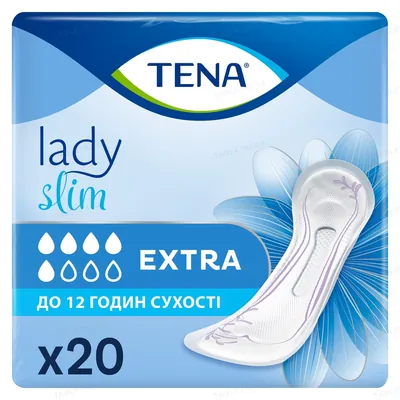 Прокладки урологічні Tena Lady Slim Extra, 20  штук