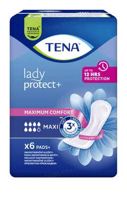Прокладки урологічні Tena Lady Protect+ Maxi, 6 штук