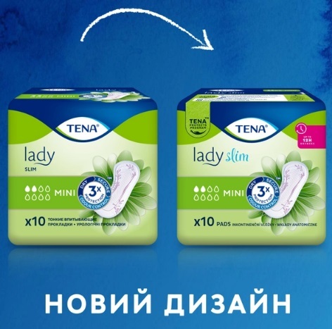 Прокладки урологические Tena Lady Slim Mini, 20 штук