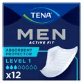 Прокладки урологічні для чоловіків Tena Men Active Fit Level 1, 12 штук