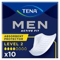 Прокладки урологічні для чоловіків Tena Men Active Fit Level 2, 10 штук