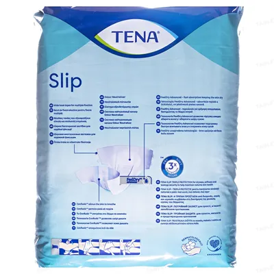 Підгузки для дорослих Tena Slip Plus, розмір M (Medium), 10 штук