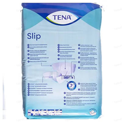 Підгузки для дорослих Tena Slip Super, розмір L (Large), 10 штук