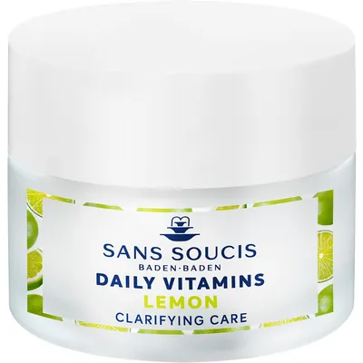 Крем-догляд Sans Soucis Daily Vitamins очищуючий Лимон для комбінованої шкіри, 50 мл