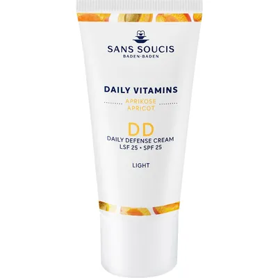 Крем Sans Soucis Daily Vitamins DD Абрикос SPF25 захисний світлий, 30 мл