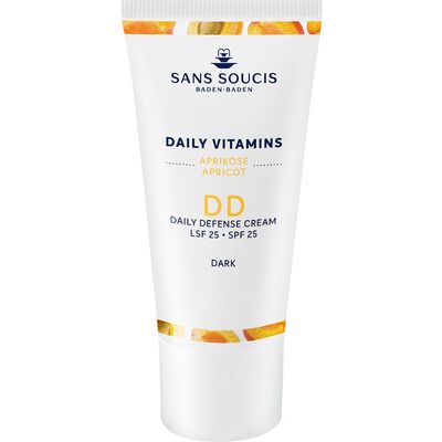 Крем Sans Soucis Daily Vitamins DD захисний темний SPF25 Абрикос, 30 мл