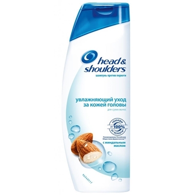 Шампунь Head & Shoulders Увлажняющий уход против перхоти, 400 мл