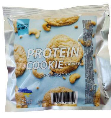 Печенье протеиновое Craft Whey Cashew, 60 г