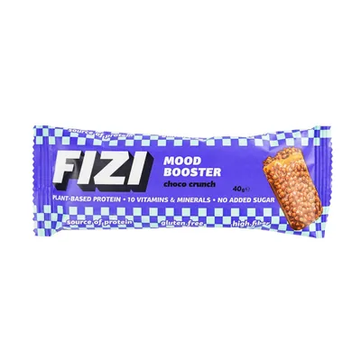 Батончик Fizi Mood Booster чоко кранч, 12 штук по 40 г