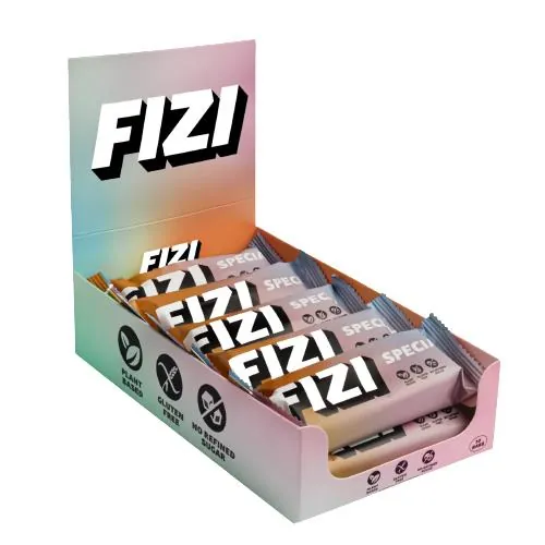 Батончик Fizi Special матча та малина, 10 штук по 45 г