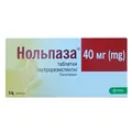 Нольпаза таблетки гастрорезист. по 40 мг №14
