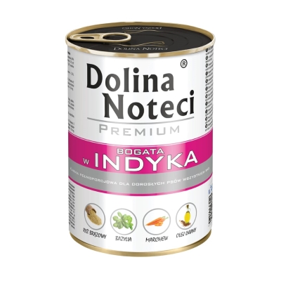 Консерва для собак Dolina Noteci Premium Індичка, 400 г