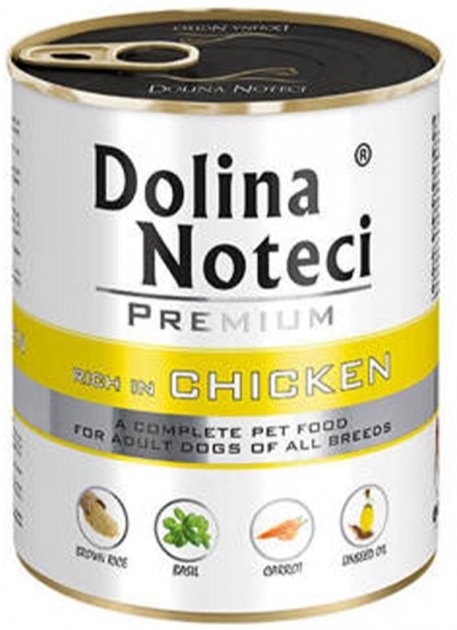 Консерва для собак Dolina Noteci Premium Курица, 800 г