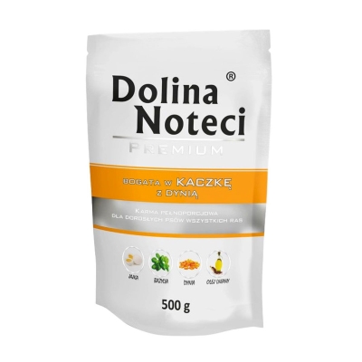 Консерва для собак Dolina Noteci Premium Качка та гарбуз, 500 г