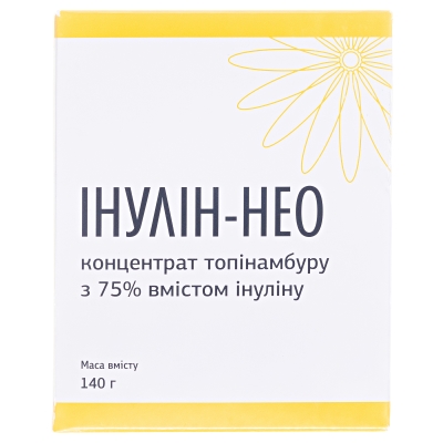 Инулин-НЕО порошок д/перор. прим. со вкус. апельс. по 140 г в бан.