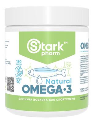 Омега 3 рыбий жир Stark Pharm Natural Omega 3 1000 мг, 180 капсул