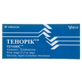 Тенорик таблетки, п/плен. обол. по 50 мг/12.5 мг №28 (14х2)