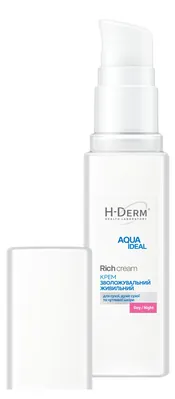 Крем для обличчя Health Derm Laboratory Aqua Ideal Rich день/ніч зволожувальний живильний, 50 мл
