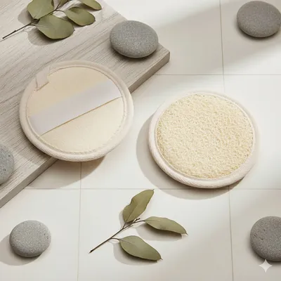 Мочалка-подушечка банна Beauty Line 412239, 1 шт