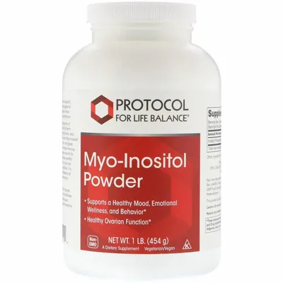 Міо-інозитол Protocol for Life Balance  Myo-Inositol порошок, 454 г