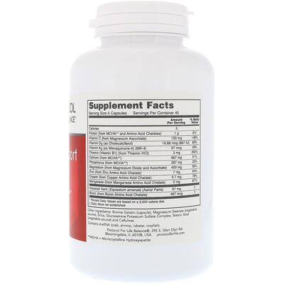 Формула поддержки костей Protocol for Life Balance Bone Support Formula, 180 капсул