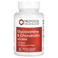 Глюкозамин и хондроитин с МСМ Protocol for Life Balance Glucosamine & Chondroitin with MSM, 90 капсул