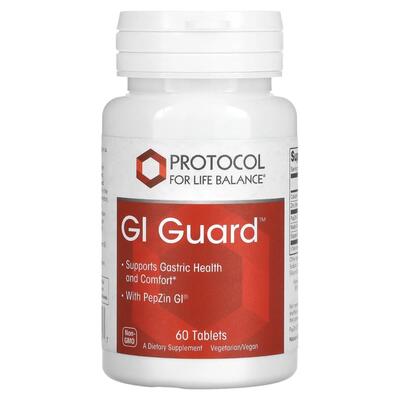 Поддержка кишечной микрофлоры Protocol for Life Balance GI Guard, 60 таблеток